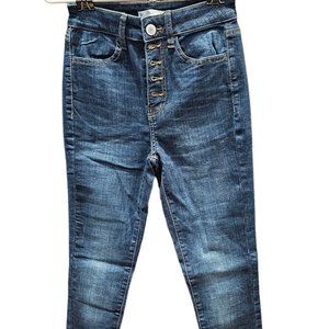 Buttom up jeggings – Super high waist, size 3